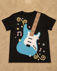 Blue Guitar Black Tee