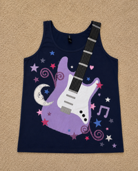 Moon Guitar Navy Tank