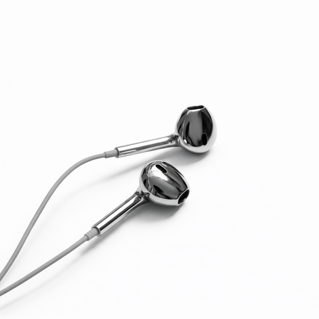 Chrome Pulse Wired Buds