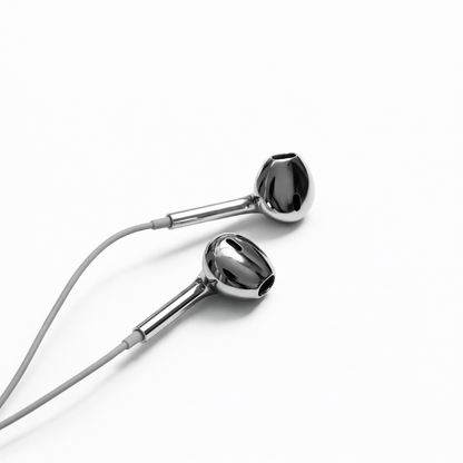 Chrome Pulse Wired Buds