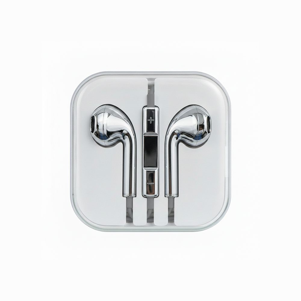 Chrome Pulse Wired Buds