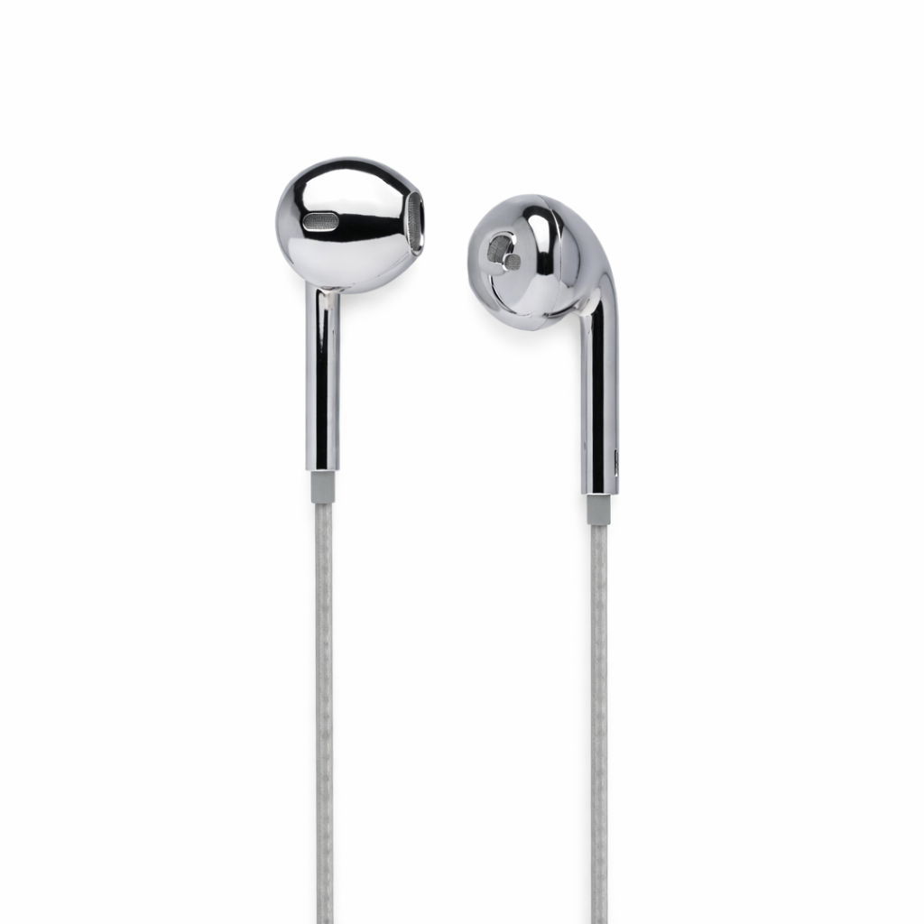 Chrome Pulse Wired Buds